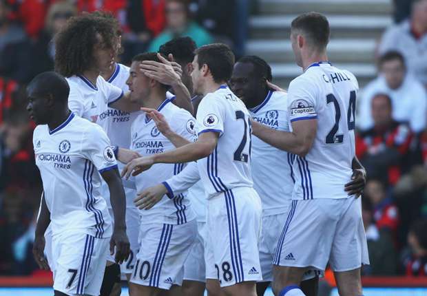 Bournemouth 1 Chelsea 3: Conte's men restore seven-point lead