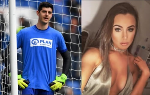 Stitch up? Sun link Thibaut Courtois to Delaney Royle after split from pregnant partner