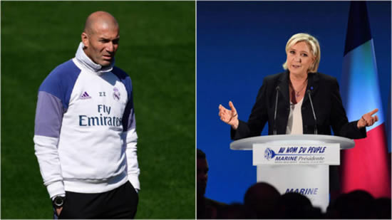 Zidane on French elections: I'm far away from the National Front's ideas