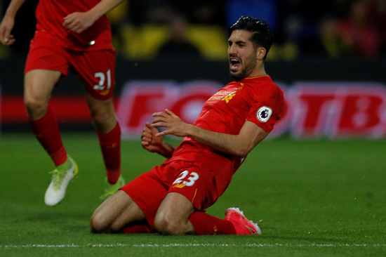 Watford 0 - 1 Liverpool: Emre Can hits superb winner at Watford as Liverpool close in on top-four finish