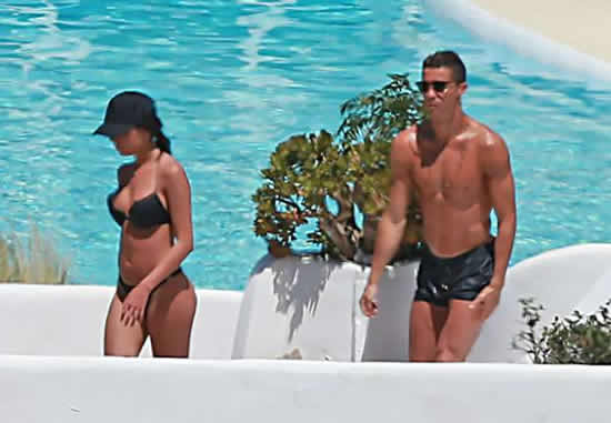 Cristiano Ronaldo frolics with girlfriend Georgina Rodriguez in Ibiza