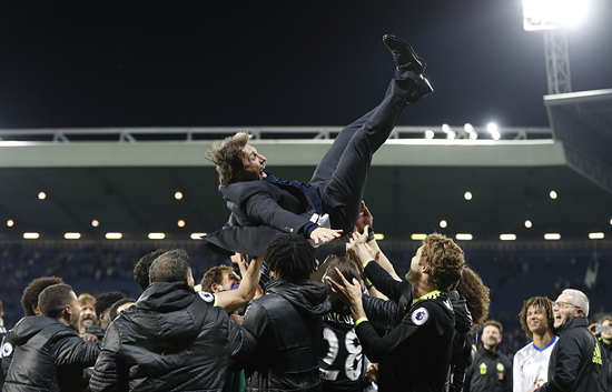 West Bromwich(WBA) 0 - 1 Chelsea FC: Title glory for Chelsea as Blues give Antonio Conte first Premier League crown