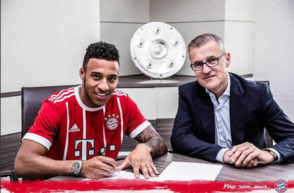 Bayern Munich announce signing of Lyon midfielder Corentin Tolisso