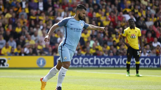 Aguero: I'm happy at Manchester City and will see out my contract
