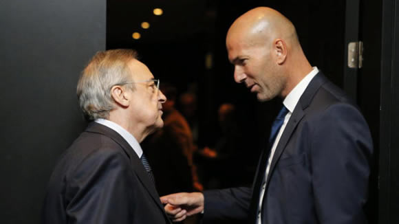 Zidane and Florentino Perez to hold key talks ahead of United States tour