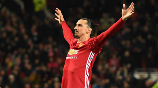 Ibrahimovic sends message to Man United as he steps up recovery