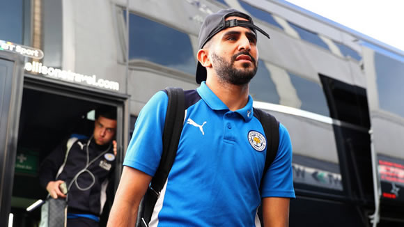 Leicester City reject second bid from Roma for Riyad Mahrez