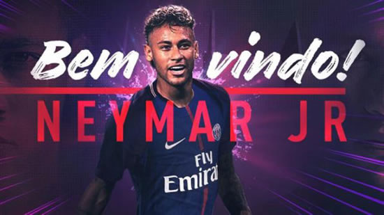 Neymar completes his move to PSG