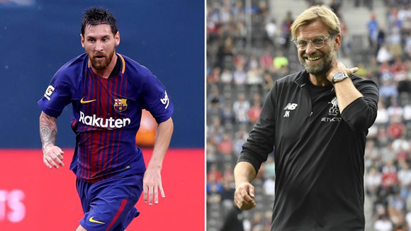 Klopp: In a month it is going to be possible to sign Messi