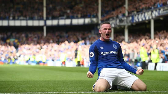 Wayne Rooney: 'It doesn't get much better' after scoring for Everton