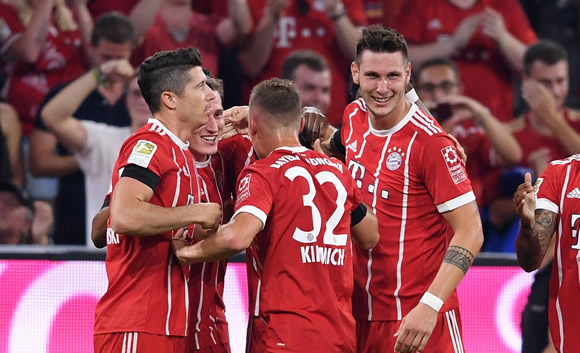 Bayern Munich 3 - 1 Bayer Leverkusen: Bayern Munich up and running on day one of the new Bundesliga season