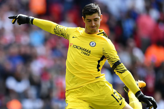 Chelsea star Thibaut Courtois mocks Tottenham: They can't drum up Wembley atmosphere