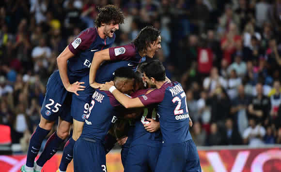 Paris Saint Germain 3 - 0 Saint-Etienne: Neymar in inspiring form as PSG move three points clear at top of Ligue 1