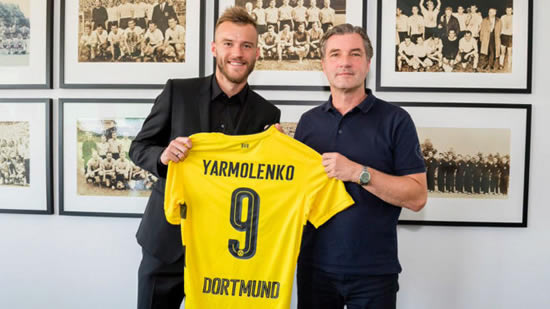 Dortmund sign Yarmolenko three days after Dembele sale