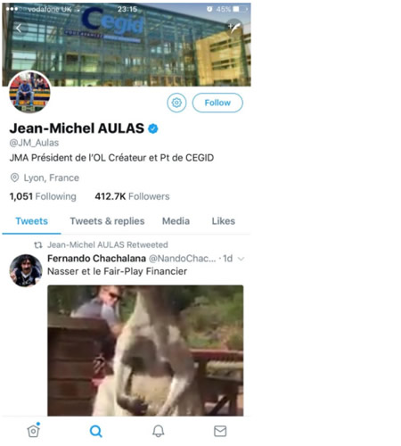 WAIT, WHAT? Lyon’s president posts video of masturbating kangaroo in reference to PSG and Financial Fair Play