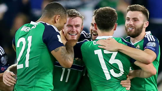 Northern Ireland 2 - 0 Czech Republic: Northern Ireland win fifth game in a row to move closer to a place at World Cup