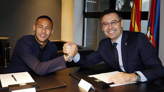 Neymar on Bartomeu: This president is a joke