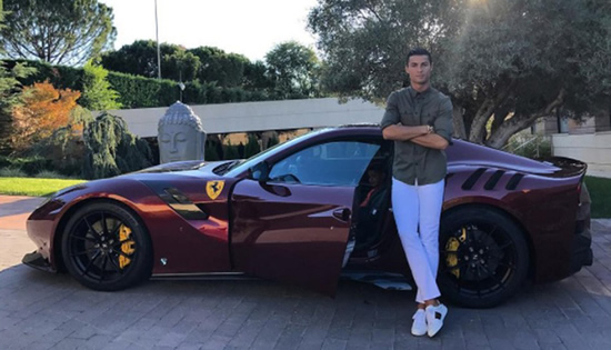 Ferrari F12 tdf: Cristiano Ronaldo's latest acquisition