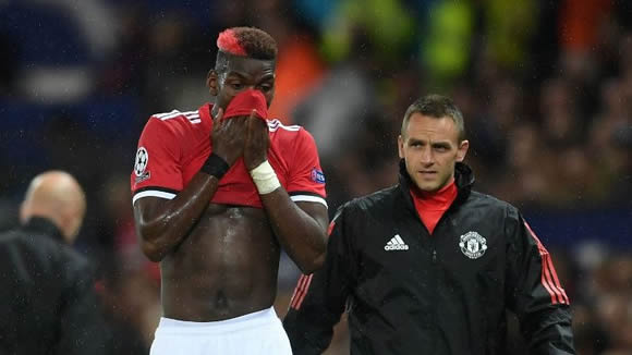 Man United fear Paul Pogba could miss Liverpool clash - sources