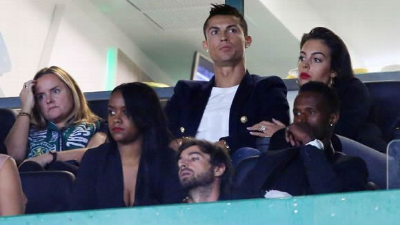 Cristiano Ronaldo returns to cheer on his old club Sporting Lisbon