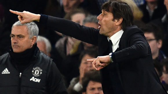 Antonio Conte hits back at Jose Mourinho after Chelsea draw with Roma