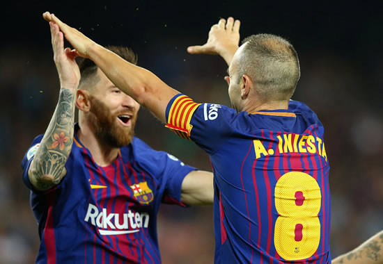 Barcelona 2 - 0 Malaga: Gerard Deulofeu's fortuitous opener helps LaLiga leaders Barcelona beat Malaga