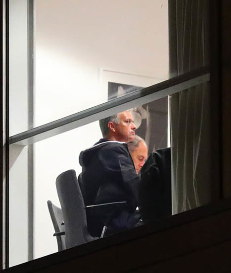 Jose Mourinho revamps his suite at the five-star Lowry Hotel in Salford