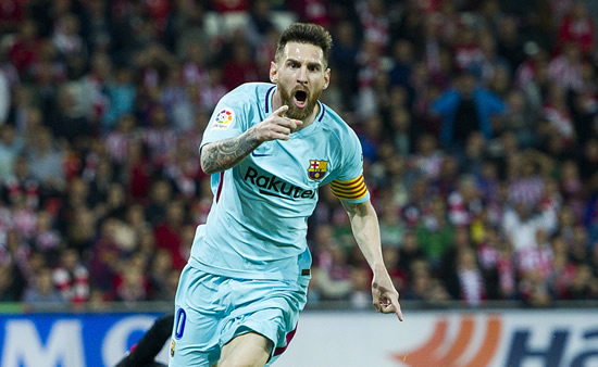 Athletic Bilbao 0 - 2 Barcelona: Lionel Messi and Paulinho on target as Barcelona made to work for win in Bilbao