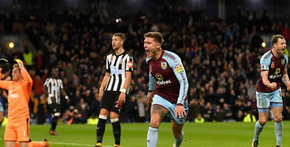 Burnley 1 - 0 Newcastle: Sean Dyche marks five-year Burnley anniversary with triumph over Newcastle
