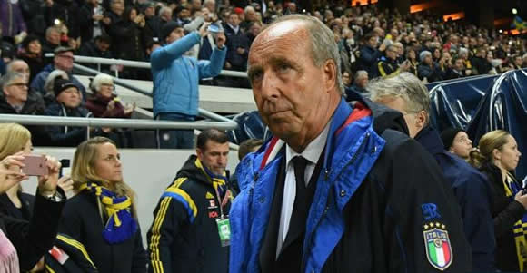 Italy's Gian Piero Ventura faults referee after 'undeserved defeat' to Sweden
