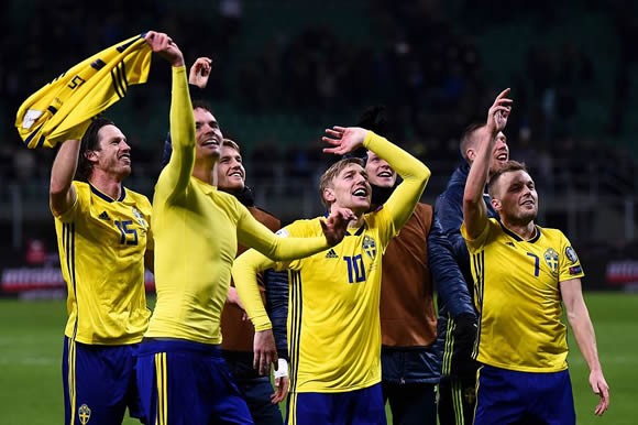 Italy 0 - 0 Sweden: Swede dreams become reality - but Italy fail to qualify for World Cup
