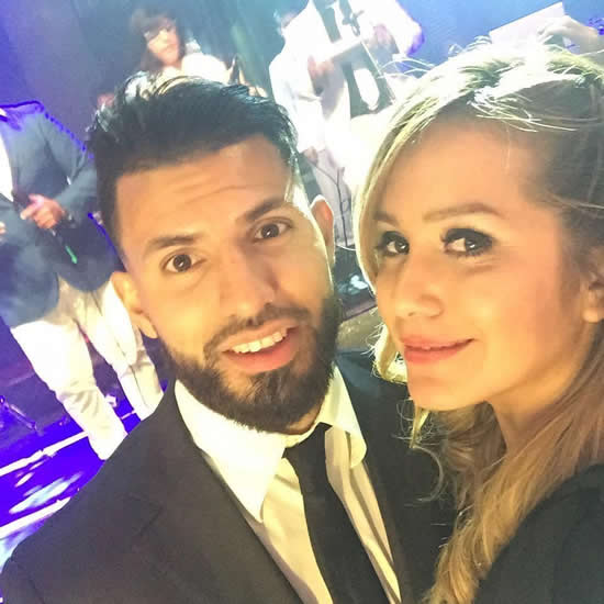 Manchester City striker Sergio Aguero and girlfriend Karina Tejeda back together following September split