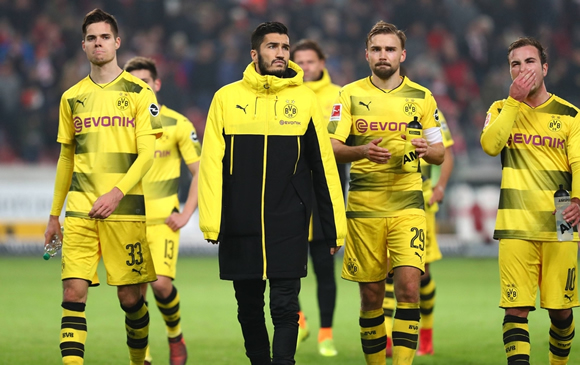 VfB Stuttgart 2 - 1 Borussia Dortmund: Dortmund's slump continues against Stuttgart
