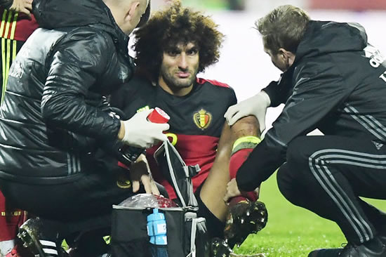 Manchester United star Marouane Fellaini suing for £2m after ‘boots hurt feet