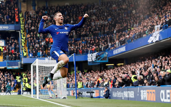 Chelsea FC 3 - 1 Newcastle: Eden Hazard at the double as Chelsea hit back to beat struggling Newcastle