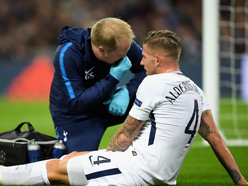 Toby Alderweireld could be out for 14 weeks