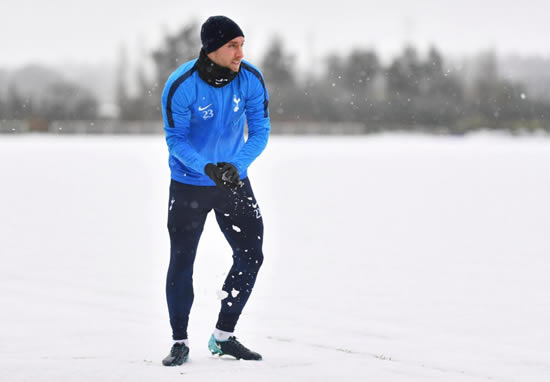 Spurs may have gotten cold feet in the title race but they could afford to take a break from being put through their paces and boost team morale in the snow