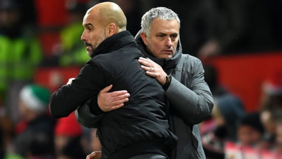 Guardiola aims another veiled dig at the methods of Man Utd rival Mourinho