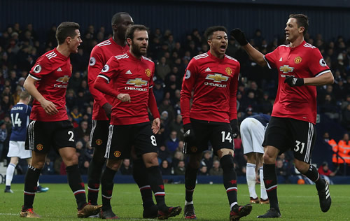 West Bromwich(WBA) 1 - 2 Manchester United: Manchester United fend off West Brom in drab Hawthorns clash