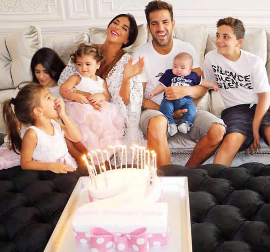 Chelsea star Cesc Fabregas gets engaged to mum of his three kids Daniella Semaan