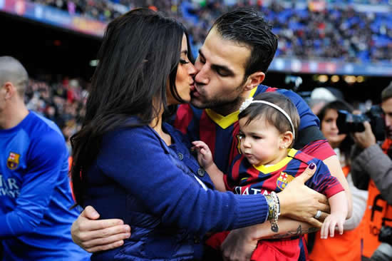 Cesc Fabregas' new fiancee is 12-years older, a mother of five and has been dubbed Queen of the Wags… meet Daniella Semaan