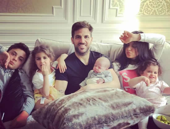 Cesc Fabregas' new fiancee is 12-years older, a mother of five and has been dubbed Queen of the Wags… meet Daniella Semaan