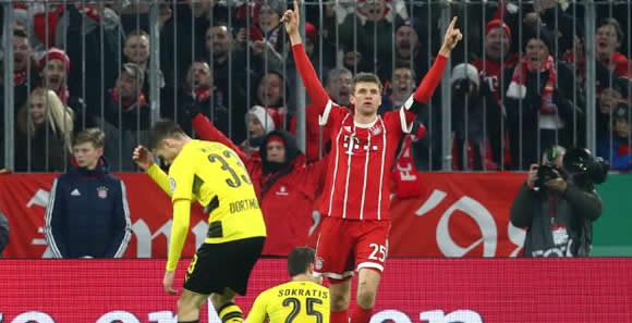 Bayern Munich 2 - 1 Borussia Dortmund: Boateng, Muller earn Dfb-Pokal revenge