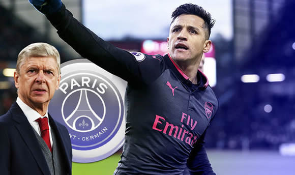 PSG prepare £25million January bid for Arsenal star Alexis Sanchez - EXCLUSIVE