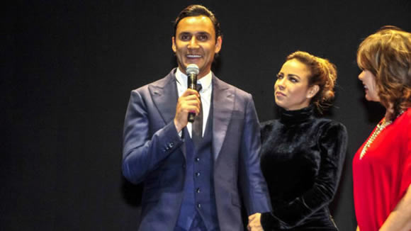 Keylor Navas attends premiere of film about his career and belief in God