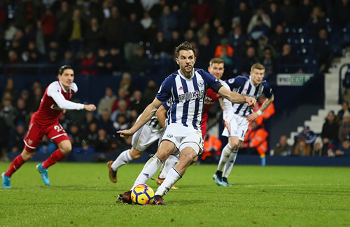 West Bromwich(WBA) 1 - 1 Arsenal: Jay Rodriguez ensures Arsenal pay the penalty on Arsene Wenger's big day