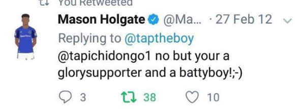 Mason Holgate accused of homophobic tweets as Everton star deletes Twitter account