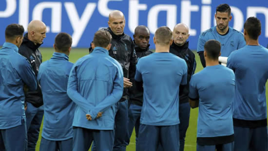 Zidane speaks to the squad: We have work to do