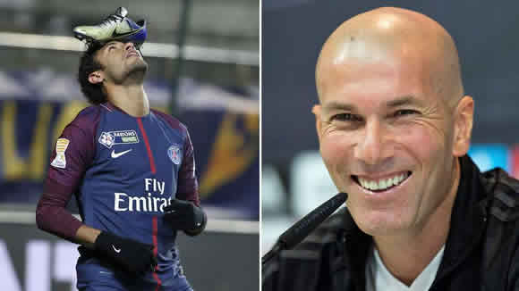 Zidane: The entire footballing world loves Neymar