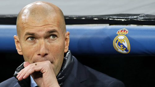 Zinedine Zidane isn't at all worried about his future